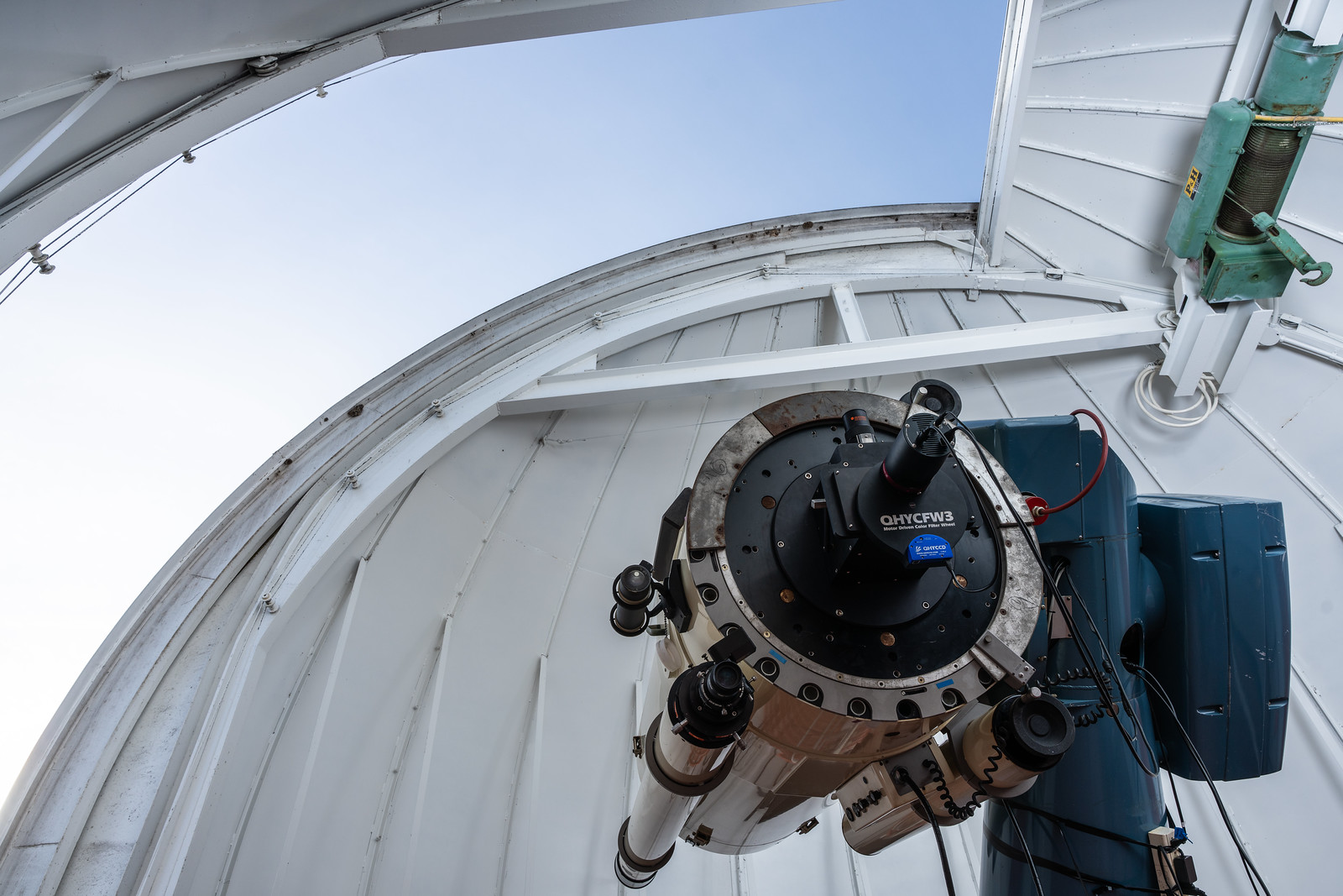 View of observatory dome
