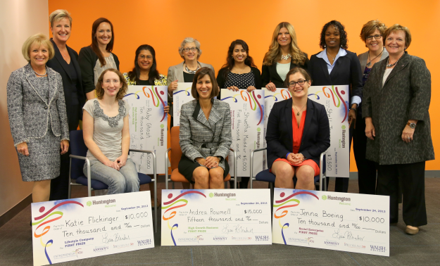 Opti O2, a Michigan State University Department of Physics & Astronomy spinout company started by Ruby Ghosh (pictured below right), received a venture funding award at the Entrepreneur-YOU Business Competition on 24 September 2013 in Troy, MI.